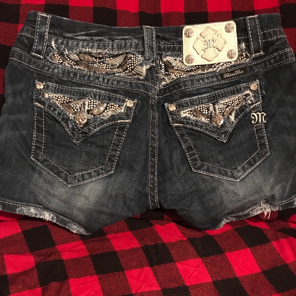 Miss Me denim shorts